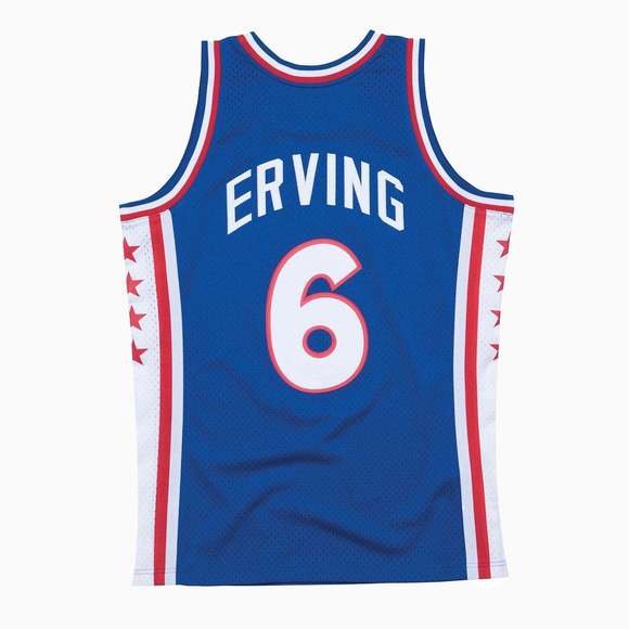 Swingman Julius Erving Philadelphia 76Ers NBA 1976-77 Jersey (Brand New) Tank Tops